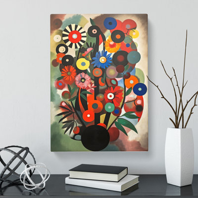 Bauhaus Flowers Vol.4 - Wrapped Canvas