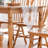 Solid wood oak dining table-108223523