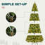 Arbre de Noël artificiel vert pré-éclairé-1396407570
