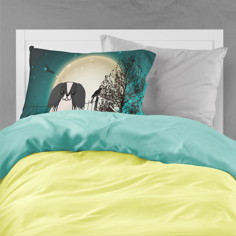 Microfiber, Black White Pekingnese