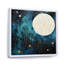 Lune bleue minimalisme IV sur toile-686225967-686225961