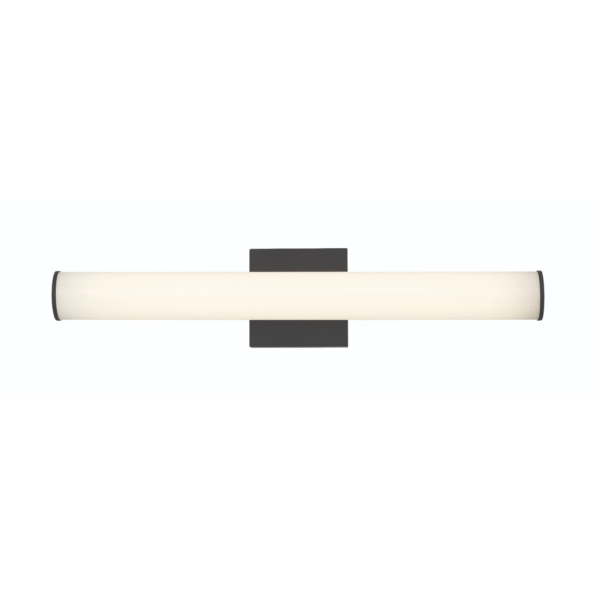 Stepridge Round 27W Vanity Light, 2.5'' H x 24'' W x 2.5'' D, Black