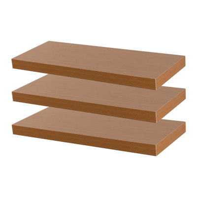 Harbour Housewares - Modern Floating Wall Shelves