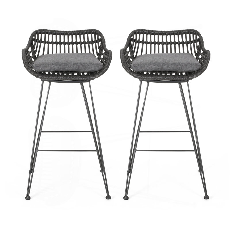 Barstool, Black+Gray, Dark Gray
