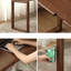 Dark brown oak double-persono computer desk-130117322