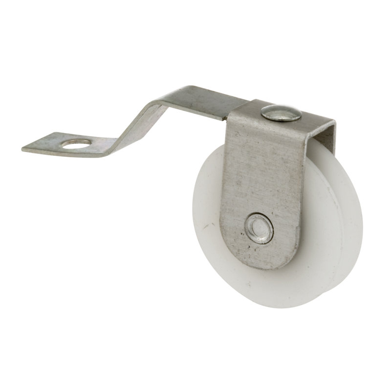 1 in. Screen Door Tension Spring with Roller, for Academy Doors, White
