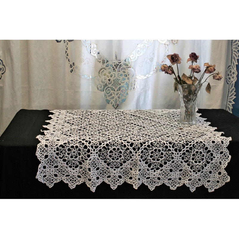 Plateau de table floral 100% coton