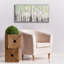 «Soft Birches Charcoal» par James Wiens, art mural sur toile-252823455