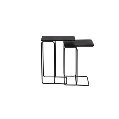 Jamer Iron Top Nesting Tables End Table