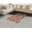 Tapis décoratif floral à haute densité en fibres de polyester-42029807