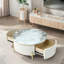 Table basse ronde avec 2 tiroirs-1539165382