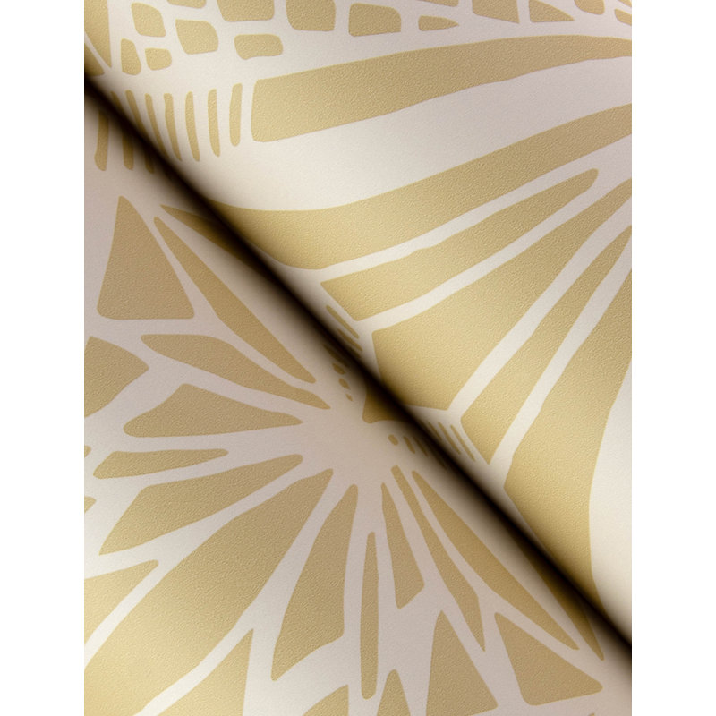Papier peint Urbane Light Diamonds, Jaune