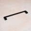 160mm Matt Black Curved D-Bar Handle