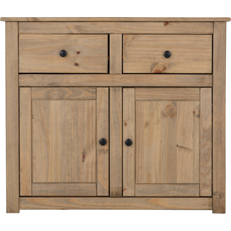 Tetteh 93cm Solid Wood Sideboard