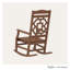 POLYWOOD Outdoor Chinoiserie Rocking Plastic Chair-96096100