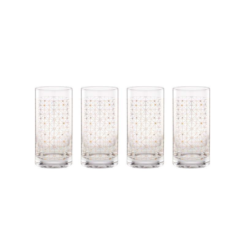 Lenox Tuscany Classics Gold Dust Highballs, Set Of 4