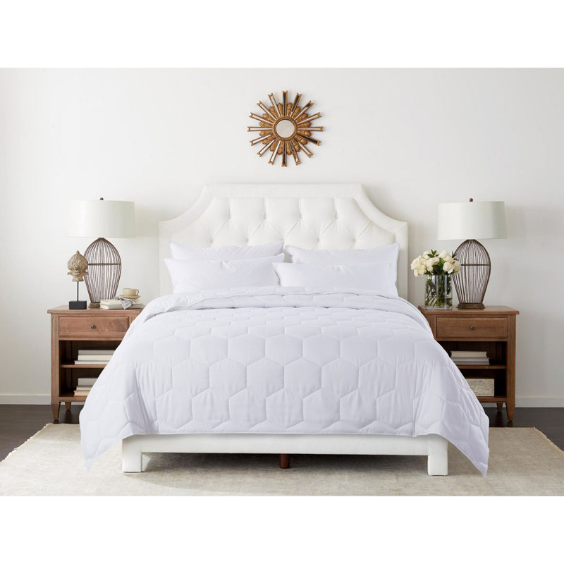 Couverture , Double / Grand, Blanc, 3