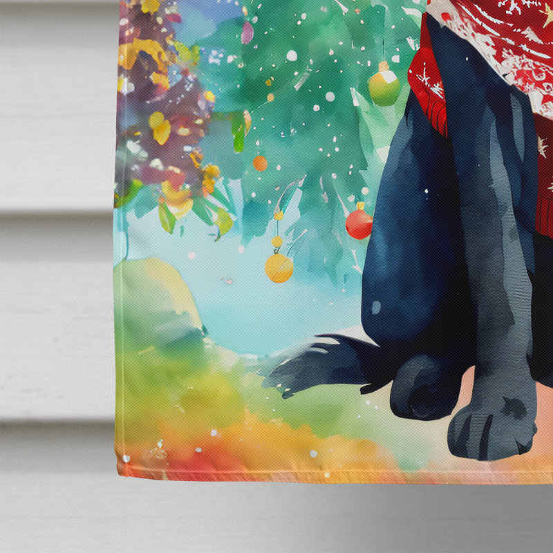 Double Sided Polyester Christmas, 40'' H x 28'' W
