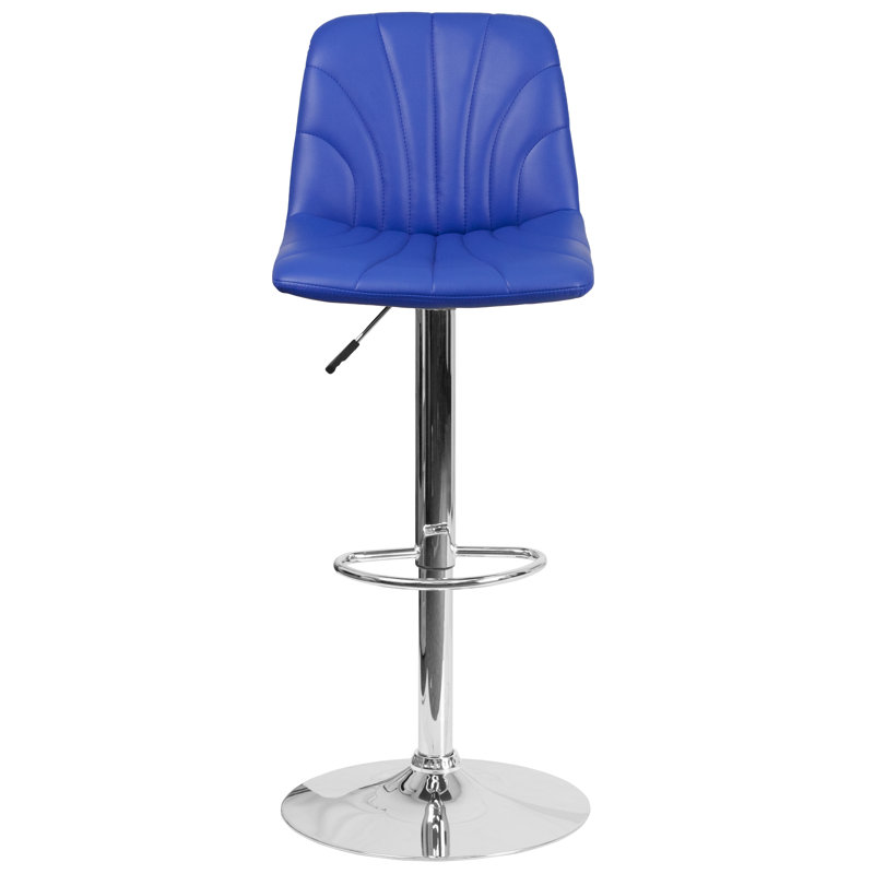 Tabouret de bar Norfleet, bleu