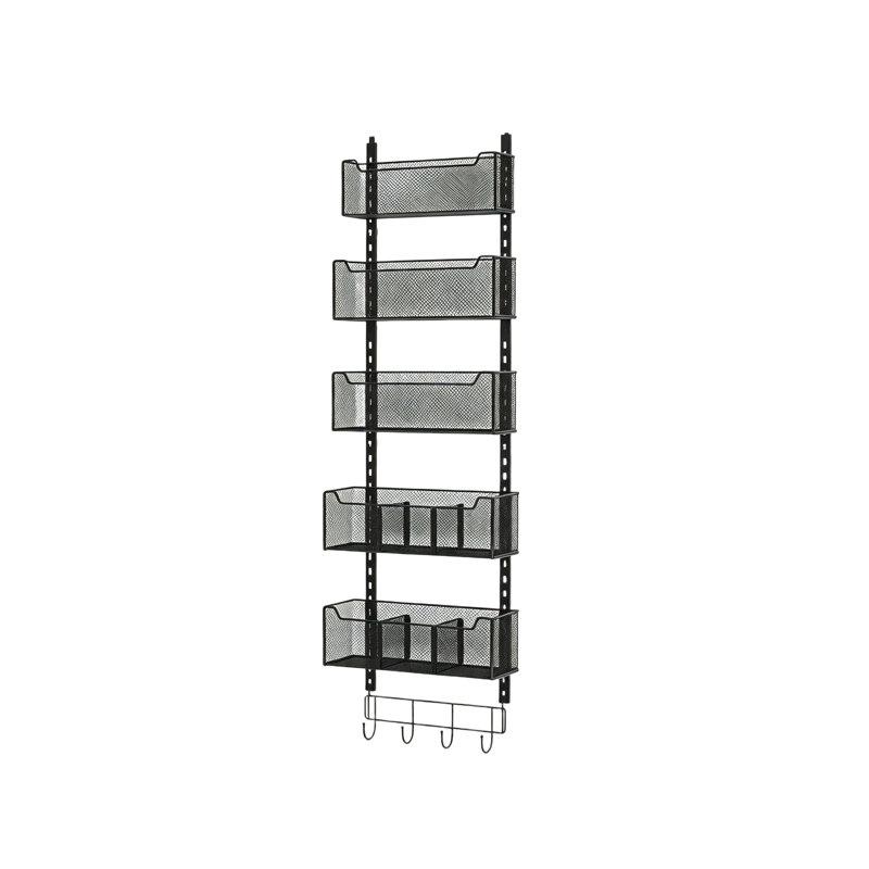 Over-the-Door Steel Shower Basket