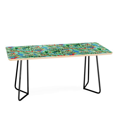 Table basse winter floral