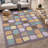 Machine Washable Indoor/Outdoor Chantille ACN2501 Squares Rug-100369945-100369936
