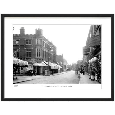 Peterborough, Cowgate 1904 by Francis Frith - Single Picture Frame Print
