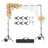 Backdrop Stand Background Stand Kit with 2 Tripod for Party & Photo Studio
