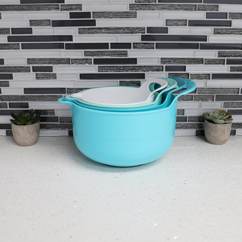 Plastic Nested Mixing Bowl Set