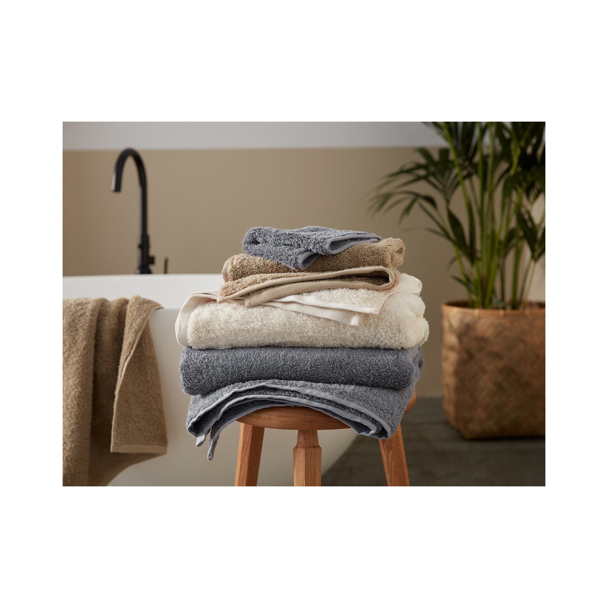 Cloud Loom Organic Bath Towel, Natural, Bath Towel - 1 Pack