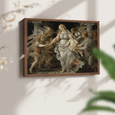 Angels From Above-Lxxxv - Reproduction encadrée - Restickable