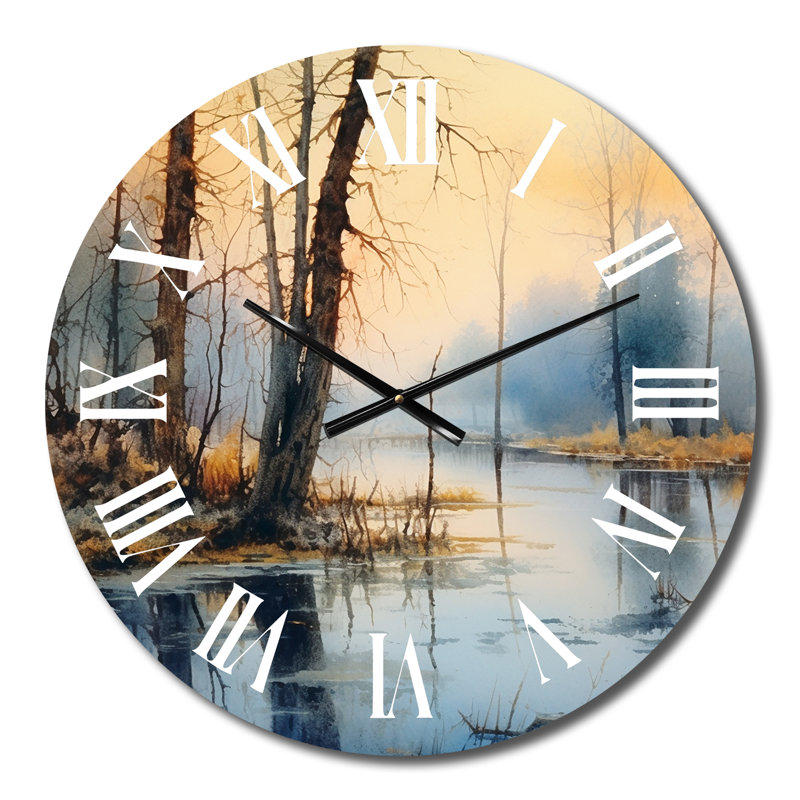 Horloge murale Summer Lake, Petit