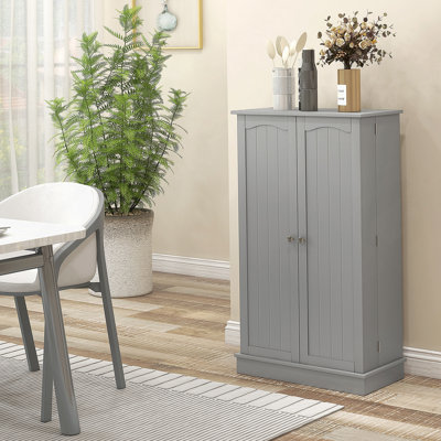 Garde-manger avec tablettes réglables, portes