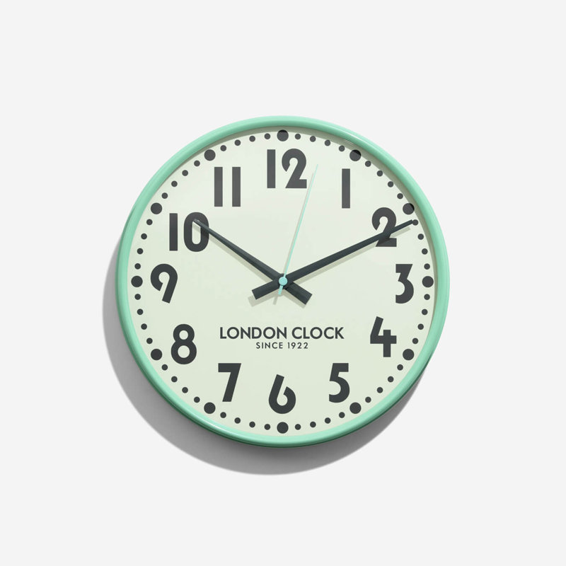 Retro Metal Wall Clock
