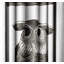 Cheyane Velvet Blackout Slot Top Curtain Pair-1313377145