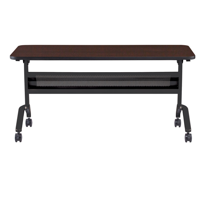Table de formation Flip-N-Go rectangulaire, LPL, Argent argent, Moka, H 29 po x L 60 po x l 24 po