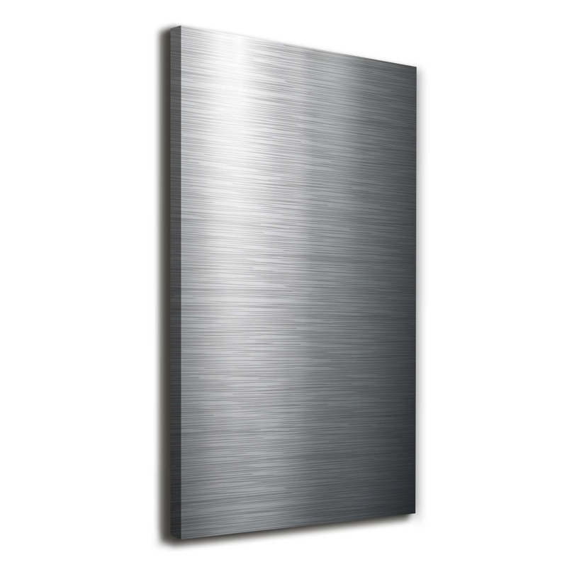 Metal Background - Wrapped Canvas Print