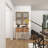 Wood 6 Baskets and 2 Doors Storage Unit