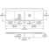 Lustertone 66" L x 22" W Double Basin Drop-in Kitchen Sink