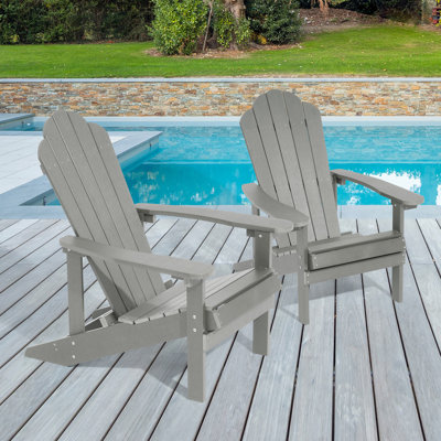 Chaise Adirondack Wesley Hips résistante aux intempéries