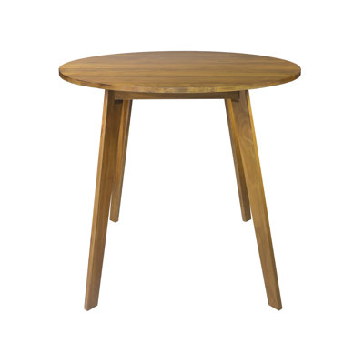 Stacie Round Solid Wood Dining Table