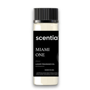 Scentia Miami One Resort Diffuser Oil Inspired By The 1 Resort Miami Beach - 20 Ml 0.67 Fl Oz - Fragrance Oil Blend Sandalwood, Cedar & Lemon Notes For Aromatherapy Diffusers And Humidifiers