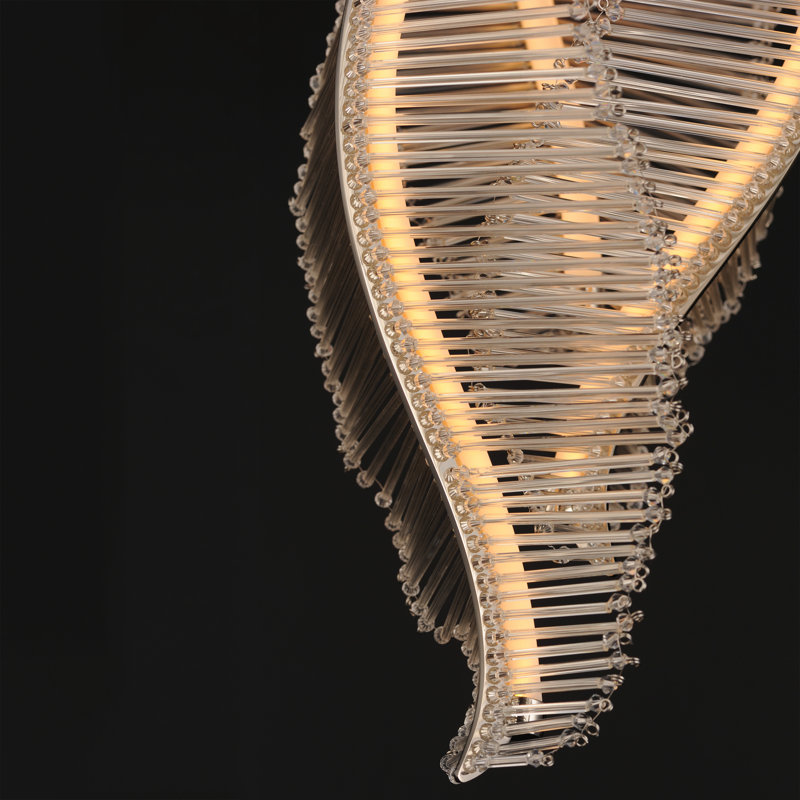 Lillet 3 - Light LED Pendant, Polished Nickel