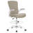 Mesh Drafting Chair with Adjustable Footrest and Lumbar Support-279025774-319467057