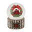 Globe d'eau en forme de couronne et cardinal en polystone