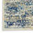 Burnie Oriental Blue/Ivory Area Rug-23754492