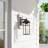 Schlesinger 1-Light Metal Wall Light With Dusk to Dawn-1088767005