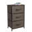 Hirasuna Sorbus 3 Drawers Nightstand with Steel Frame and Wood Top-81669358