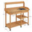 Potting Bench Table with Removable Sink-376267463