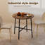 Round Metal Base Dining Table